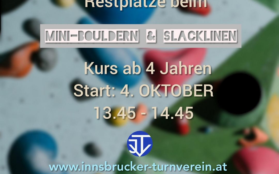 Kletterkurse für Kinder (ab 4 Jahren)